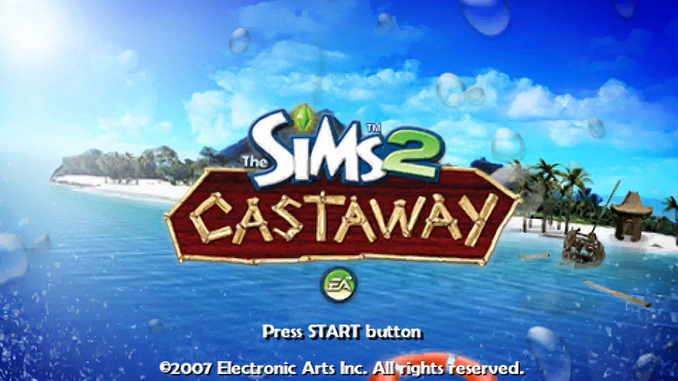 cheat the sims 2 castaway ps 2